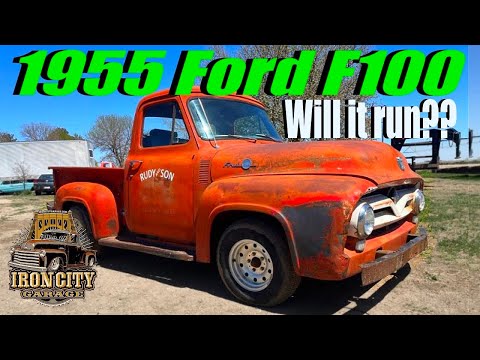 Thumbnail for 1955 Ford F100 Western Farm Truck Daily Driver. Satisfying transformation! Will it run? by 1955 Ford