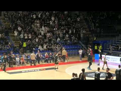 Partizan - Cibona: Dule Vujošević ulazi u Pionir (15.04.2022.)