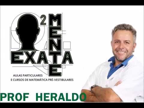 Vestibular ACAFE 2016   Questão Matemática   Logaritmo PROF HERALDO