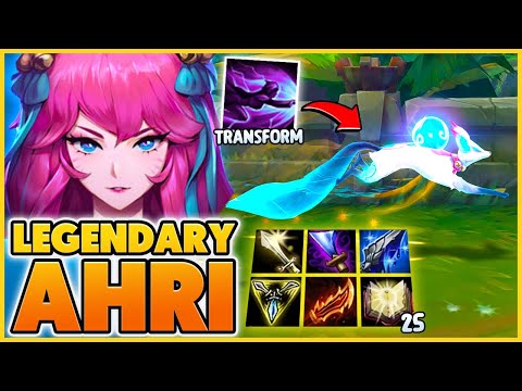 *NEW ANIME LEGENDARY* This Skin Turns Ahri into a FOX!! (Double Penta) - BunnyFuFuu