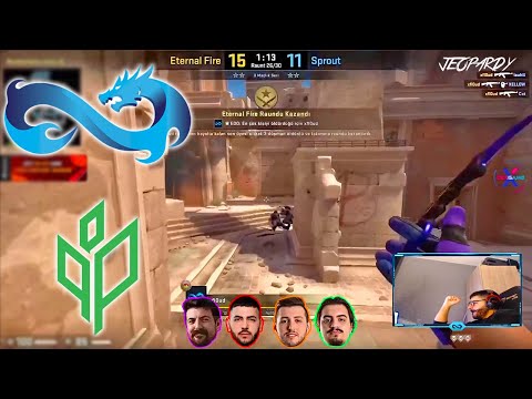 MAJ3R - Eternal Fire vs. Sprout Maç İçi Konuşmalar İzliyor ve Yorumluyor