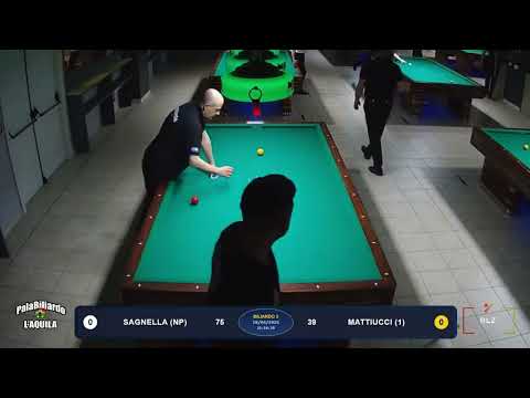 P.SAGNELLA VS F.MATTIUCCI - STECCA - 2024/25 - 2° TROFEO PALABILIARDO - 18/06/2025