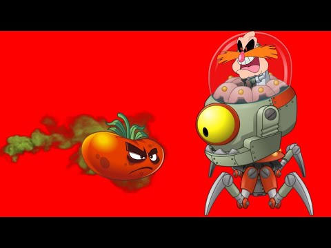 Plants Vs. Zombies 2 - Fartomato Vs. Dr. Edgar George Robotnik