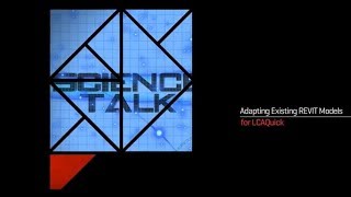 BRANZ ScienceTalk: LCAQuick - Creating BIM Object Parameter Fields (2016)