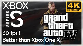 [4K] Grand Theft Auto IV / Xbox Series S Gameplay