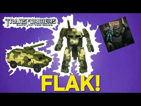 Transformers DOTM Flak - GotBot True Review NUMBER 1357