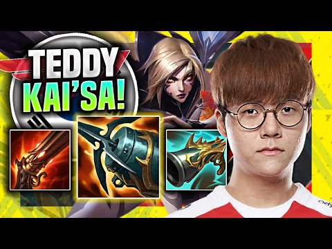 TEDDY IS A MONSTER WITH KAI'SA! - T1 Teddy Plays Kai'sa ADC vs Samira! | Season 11