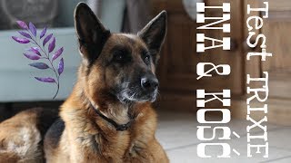 Owczarek Niemiecki & Kość / German Shepherd & Bone (Test Trixie Denta Fun) ❤️ VLOG #19