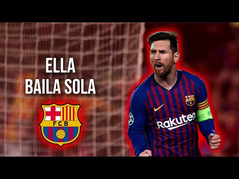 Lionel Messi ● Ella Baila Sola | Eslabón Armado, Peso Pluma ᴴᴰ