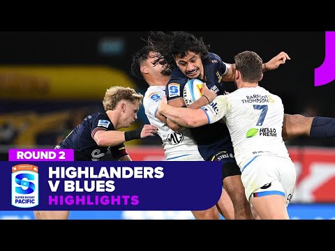 Highlanders v Blues Highlights