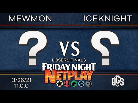 Friday Night Netplay #44 - Losers Finals - Mewmon(Random) Vs. IceKnight(Random)