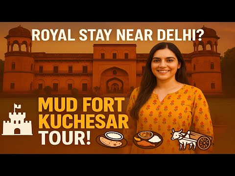Hidden Gem Near Delhi Mud Fort Kuchesar Stay Heritage Walk Tour, Overview History Food, Village Life