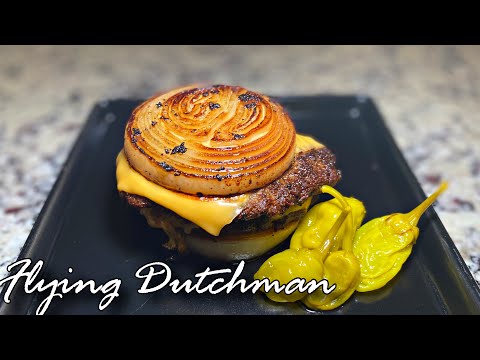 Flying Dutchman Burger 🔥🔥| How  To Make Burgers | Onion Burger