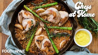 Katie Button's Sofrito in a Classic Arroz Dish with Homemade Alioli | Chefs At Home | Food & Wine