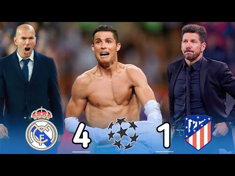 مباراة● ريال مدريد 4-1 أتلتيكو مدريد● نهاية دوري أبطال أوروبا [2014] جنون حفيض الدراجي 💥