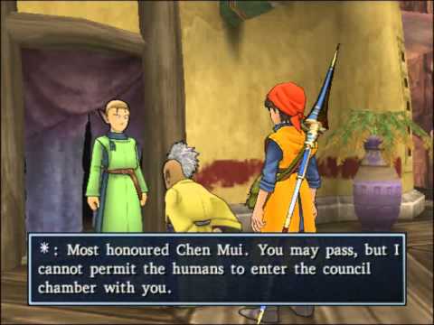 215 Dragon Quest 8 Cutscene - Approaching the Dragovian Council Chamber