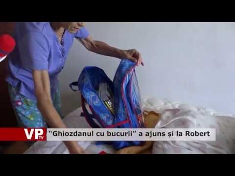 “Ghiozdanul cu bucurii” a ajuns și la Robert
