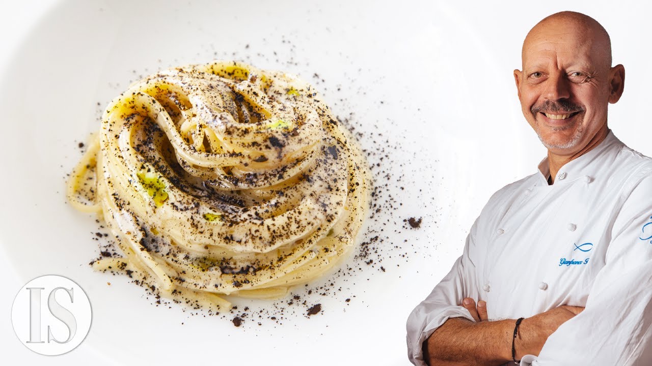 How to make spaghetti, butter and anchovies by a Michelin-starred chef