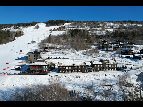 Sørlia i Hafjell med Lodgen storhytter og Alpin Apartments Sørlia.