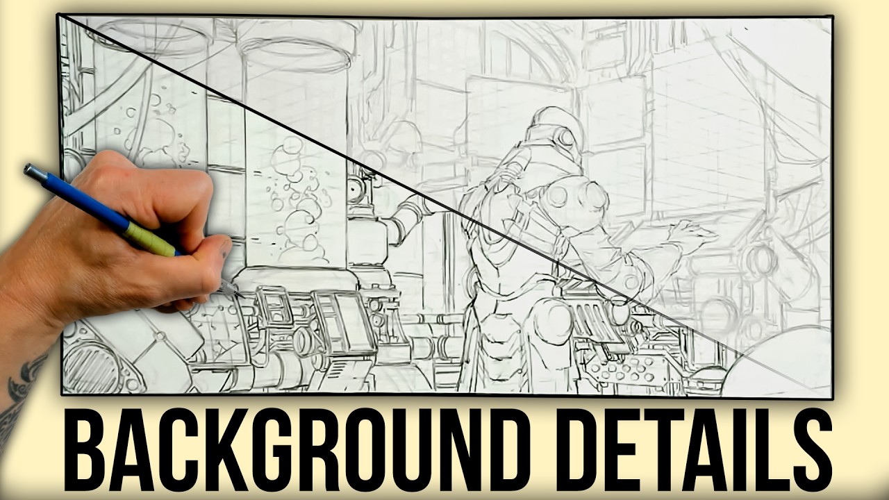 How to ADD DETAIL to Your Tech Backgrounds