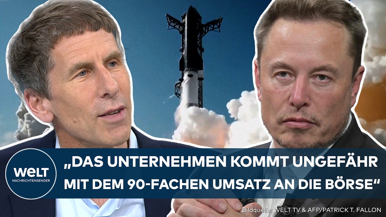 SPACEX VOR REKORD-BÖRSENGANG: Macht Elon Musk den Sprung zum ersten Billionär?