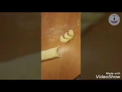 AŞÇI YARDIMCILIĞI KURSUNDAN AYŞE KÖROĞLU AY BAKLAVASI YAPIMI