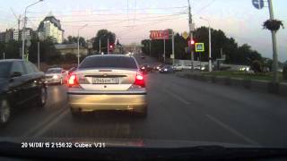 preview picture of video 'Road situation Ufa Дорожная Уфа покатушки 2014081513'
