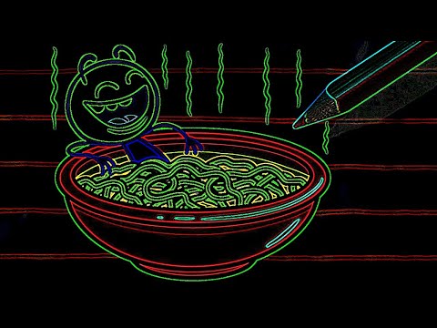 Eye Care Cartoon "Pasta Point of No Return - Pencilmation"