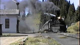 preview picture of video 'C&TS 487 arrive at Cumbres'