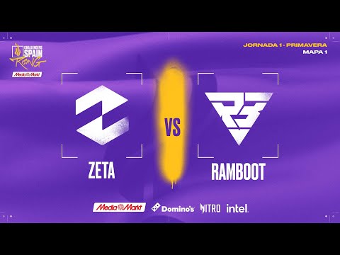 ZETA VS RAMBOOT - MAPA 1 - JORNADA 1 - CHALLENGERS SPAIN: RISING MEDIAMARKT SPLIT 2 2025
