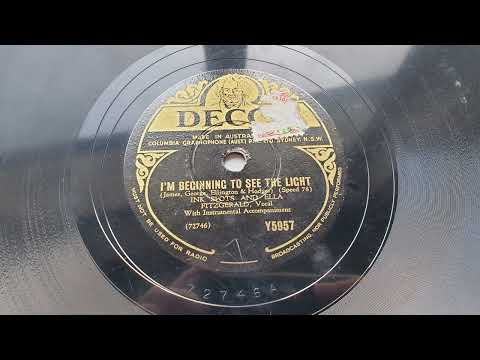 [OLD] 1945 The Ink Spots With Ella Fitzgerald - I'm Beginning To See The Light