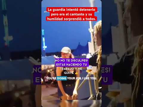 La humildad de este cantante sorprendió a todos #shorts #viral #humildad #cantante #musica