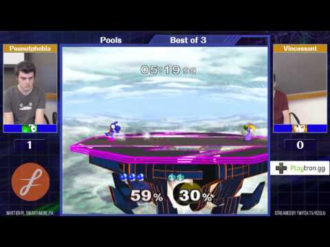 Event Match 12: Peanutphobia (Yoshi) vs Vincessant (Peach) - Pools