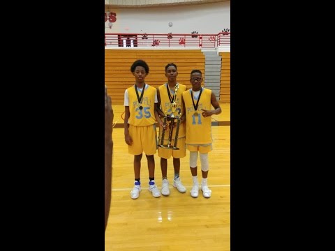 2017 Peach State Invitational 7th grade Championship Game part 1