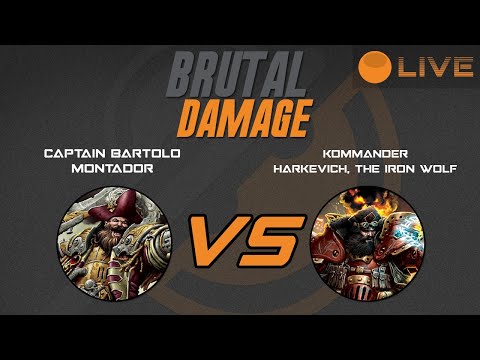 Brutal Damage Live - Montador vs Harkevich