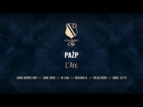 Skrót spotkania PAŻP - L'Arc ( Legia Biznes Cup Zima 2020 )
