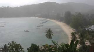 2014-09-06 Rain in Haad Salad, Ko Phangan