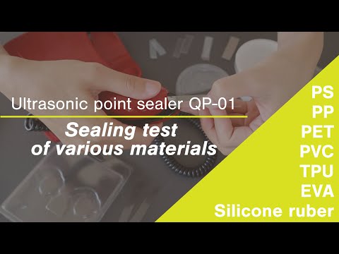 Sealing test of various plastic materials