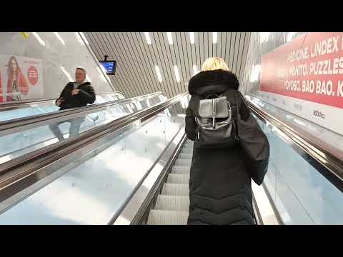 Stanice metra Pankrác po velké opravě a jízda obousměrnou tramvají 15.01.2026