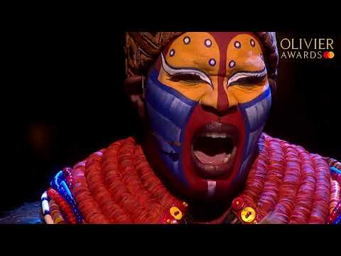 Screenshot from Circle of Life lyrics video by Tsidii Le Loka, The Lion King Ensemble, Lebo M & Faca Khulu