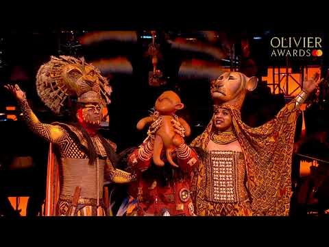 Scene from Circle of Life track by Tsidii Le Loka, The Lion King Ensemble