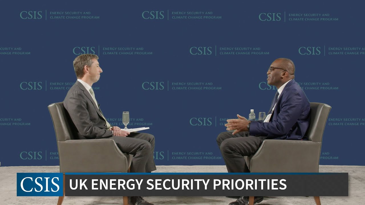 UK Energy Security Priorities