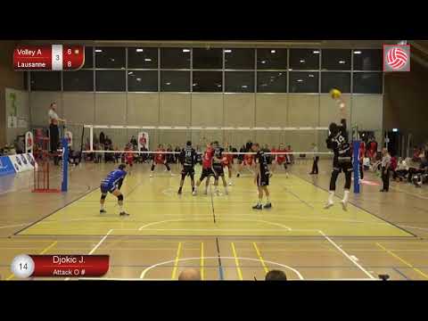 Jovan Djokic dig point -Volley Amriswil 2017-2018