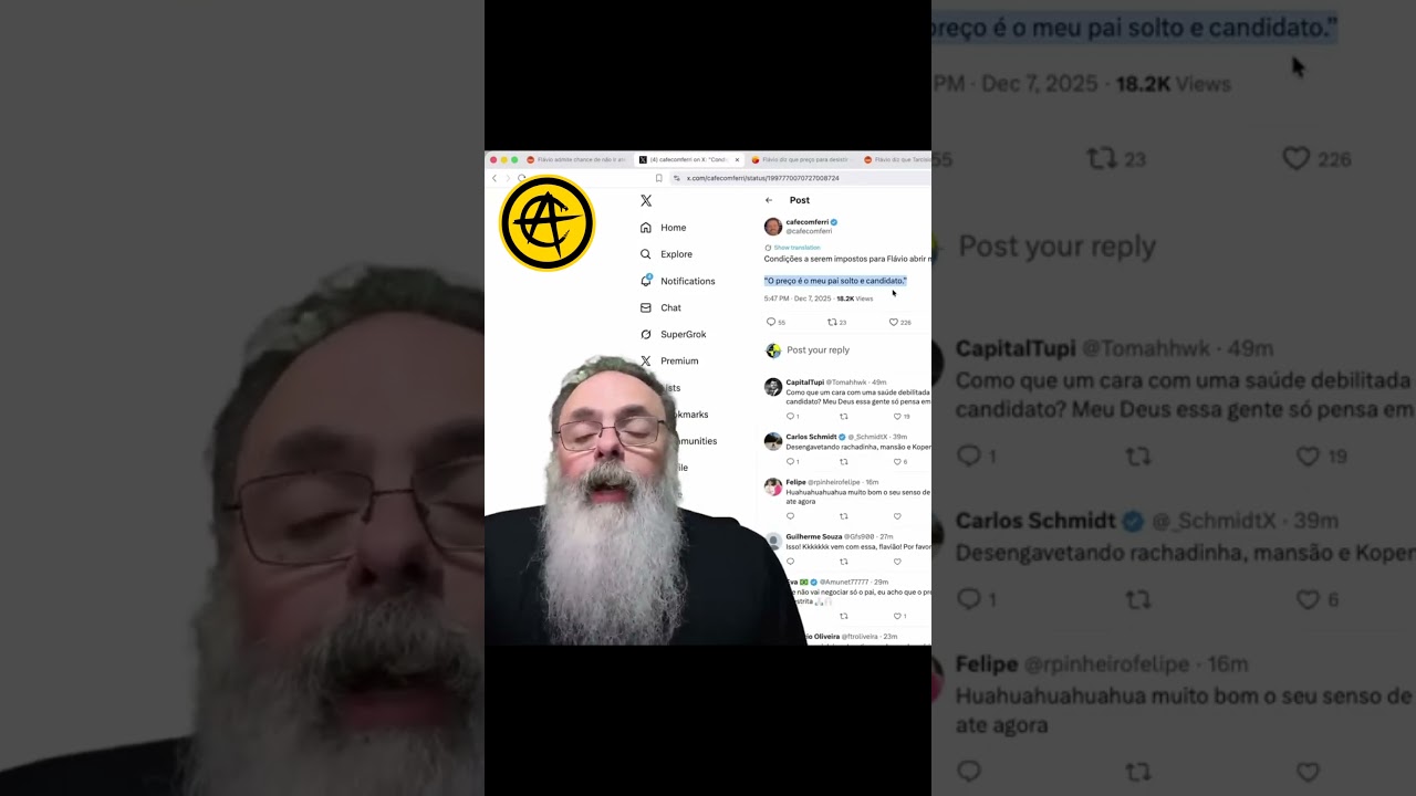 FRASE ENIGMÁTICA de FLÁVIO BOLSONARO deixa ESQUERDA e CENTRÃO EXCITADOS, mas CONCLUSÃO foi ÓTIMA!