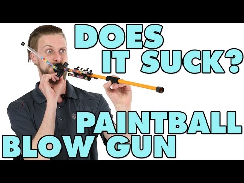 Does It Suck? - Paintball Blow Gun