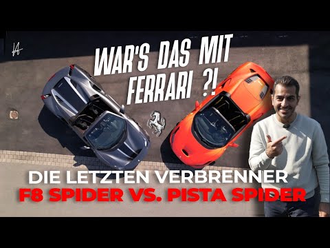 Der große Ferrari Check 🔥 Ferrari F8 Spider vs Ferrari 488 Pista Spider I Hamid Mossadegh