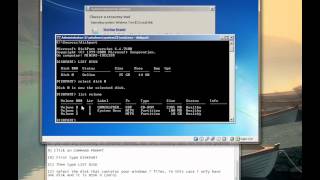 FIXING MBR in Windows 7 using COMMAND PROMPT and a Windows 7 DVD