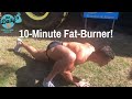 10-MINUTE BODYWEIGHT FAT-BURNER! | BJ Gaddour Men's Health Bodyweight Workout