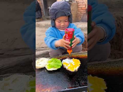 Chinese Burger kids breakfast