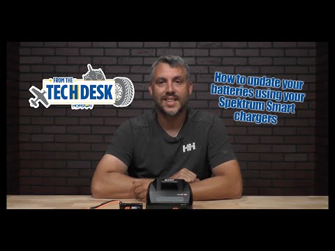 From the Tech Desk: How to update your batteries using your Spektrum Smart chargers.